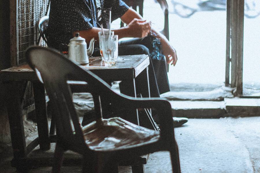 cafe bà Hồng