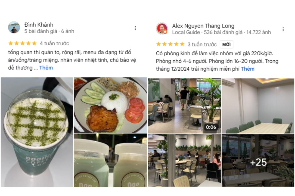 Khám Phá Top 6 Quán Cafe Mở Cửa 24h Tại Quận 3 Cho Người Yêu Thích Cú Đêm 21 Quán cà phê với đồ uống, món ăn và không gian rộng rãi, có khu vực làm việc nhóm và phòng họp.