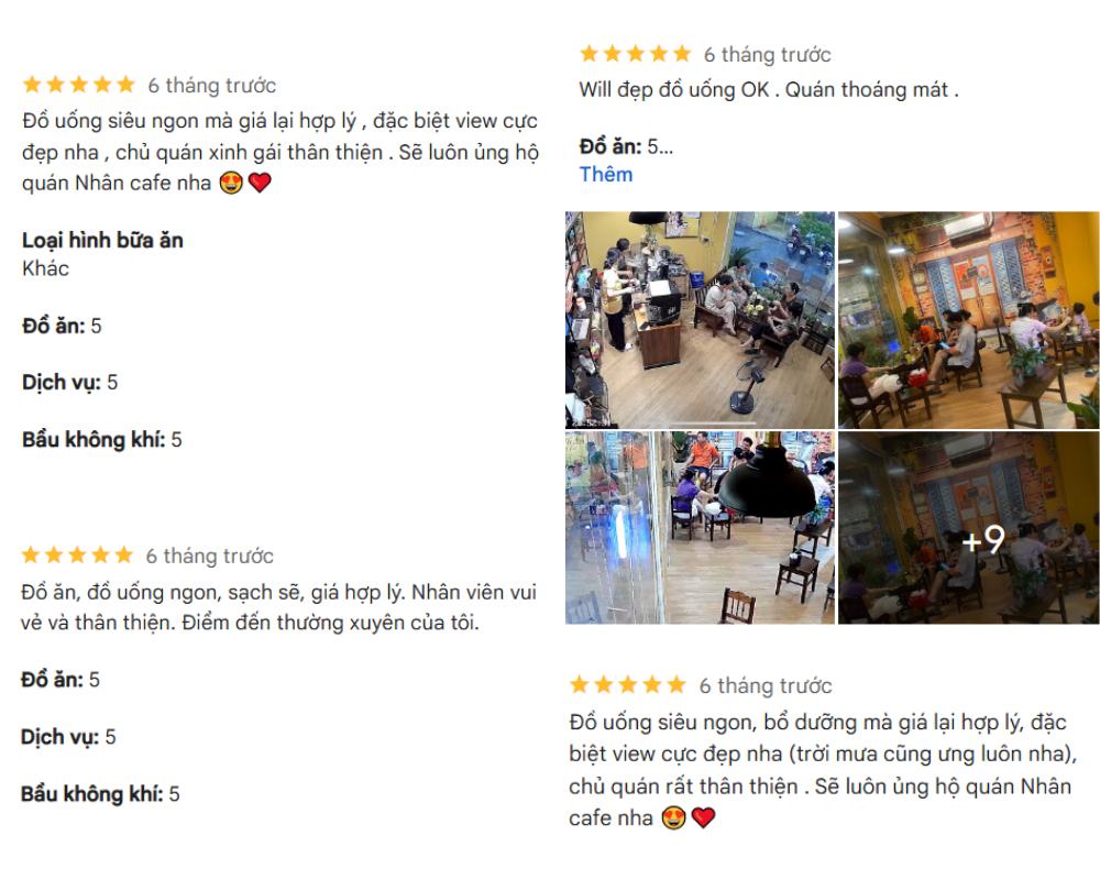 Khám Phá 12+ Quán Cafe Đẹp Ở Tây Sơn Với Đồ Uống Ngon 27 Hình ảnh đánh giá quán cà phê với điểm cao, kèm ảnh không gian nội thất quán và khách hàng ngồi thưởng thức.
