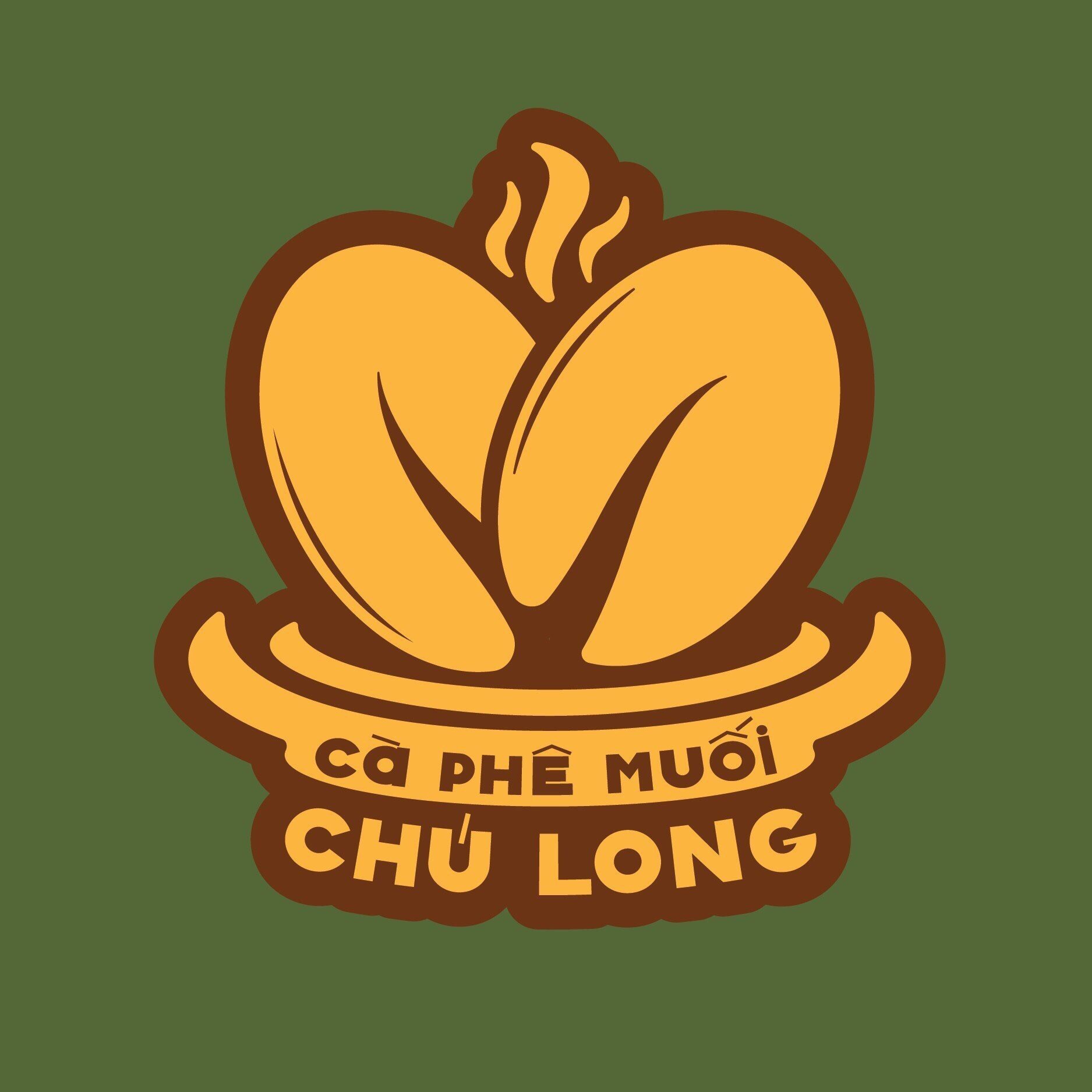 Logo ca phe muoi chu Long
