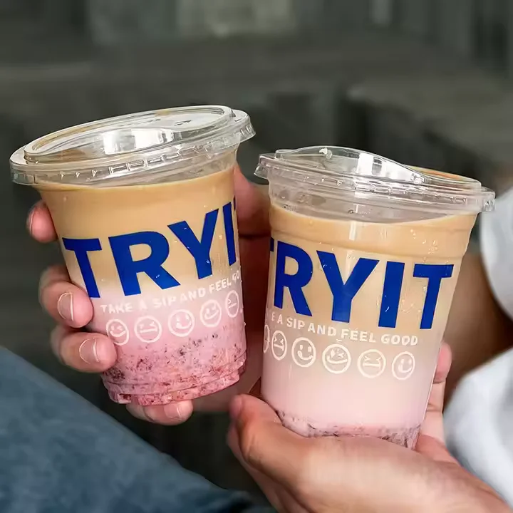 Ly cafe nhua PP mang di