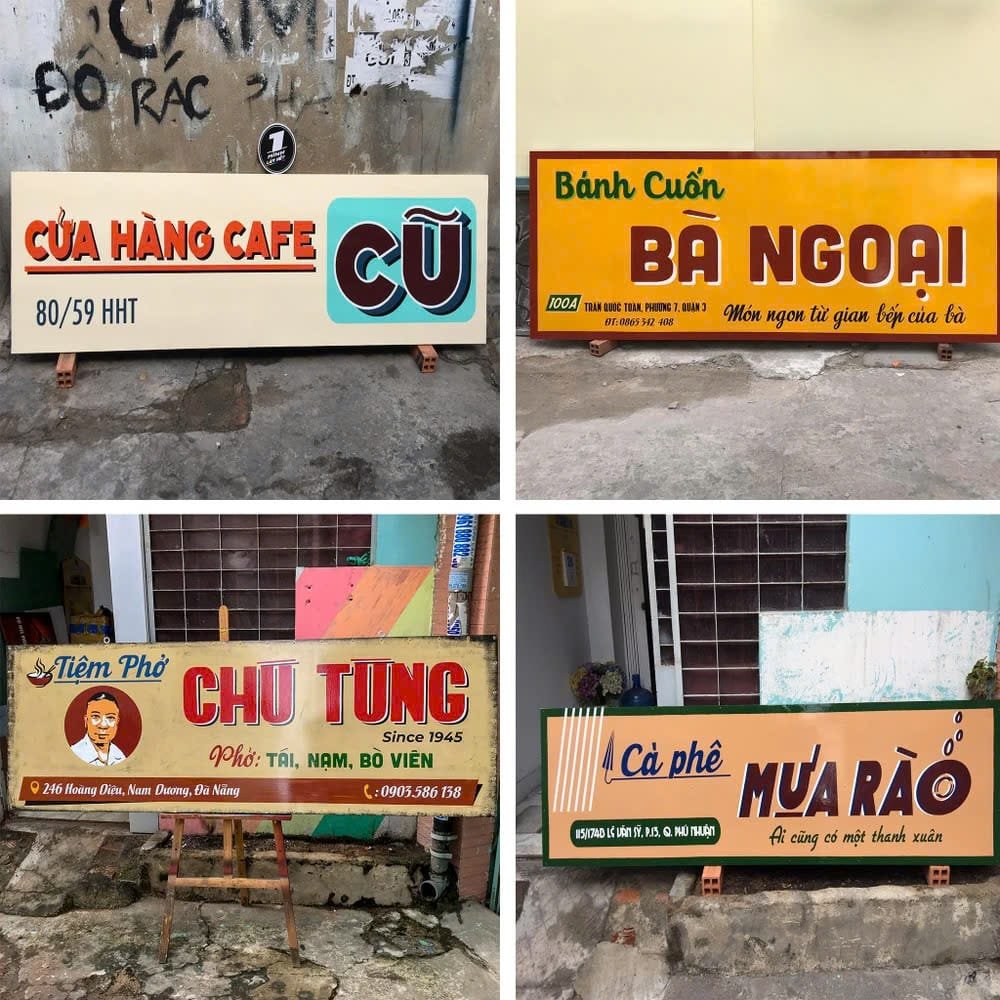 mẫu bảng hiệu quán cà phê đẹp