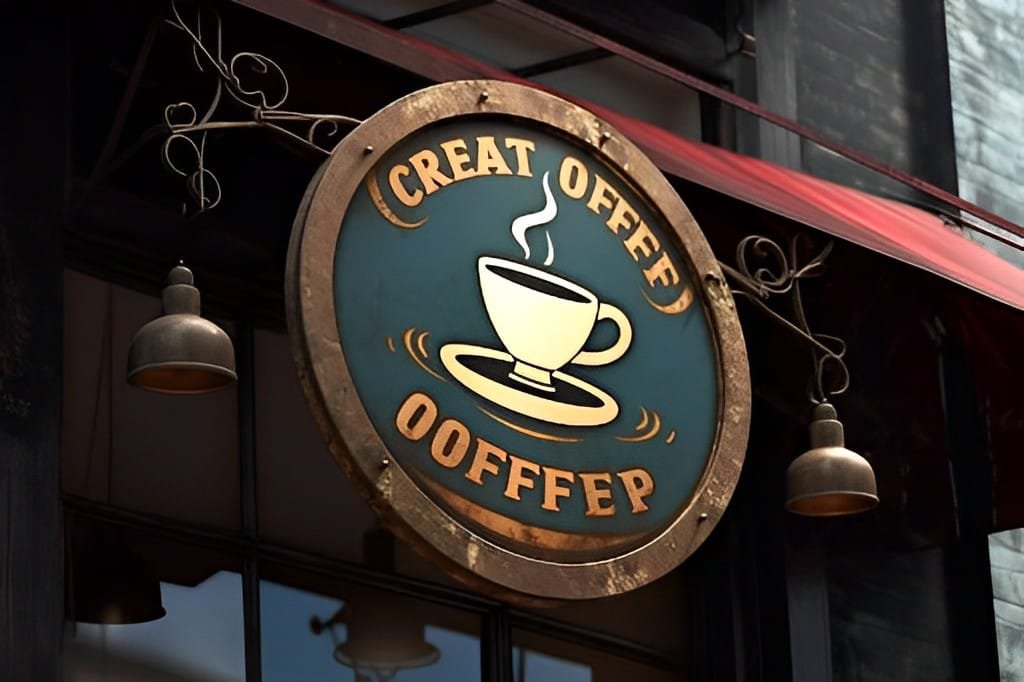 mẫu bảng hiệu quán cà phê đẹp